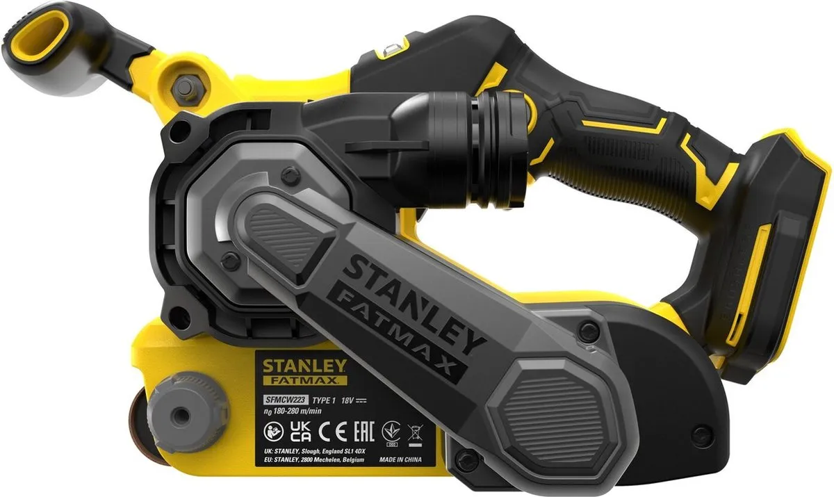 Stanley SFMCW223B V20 Accu Bandschuurmachine 18V - Zonder Accu & Lader