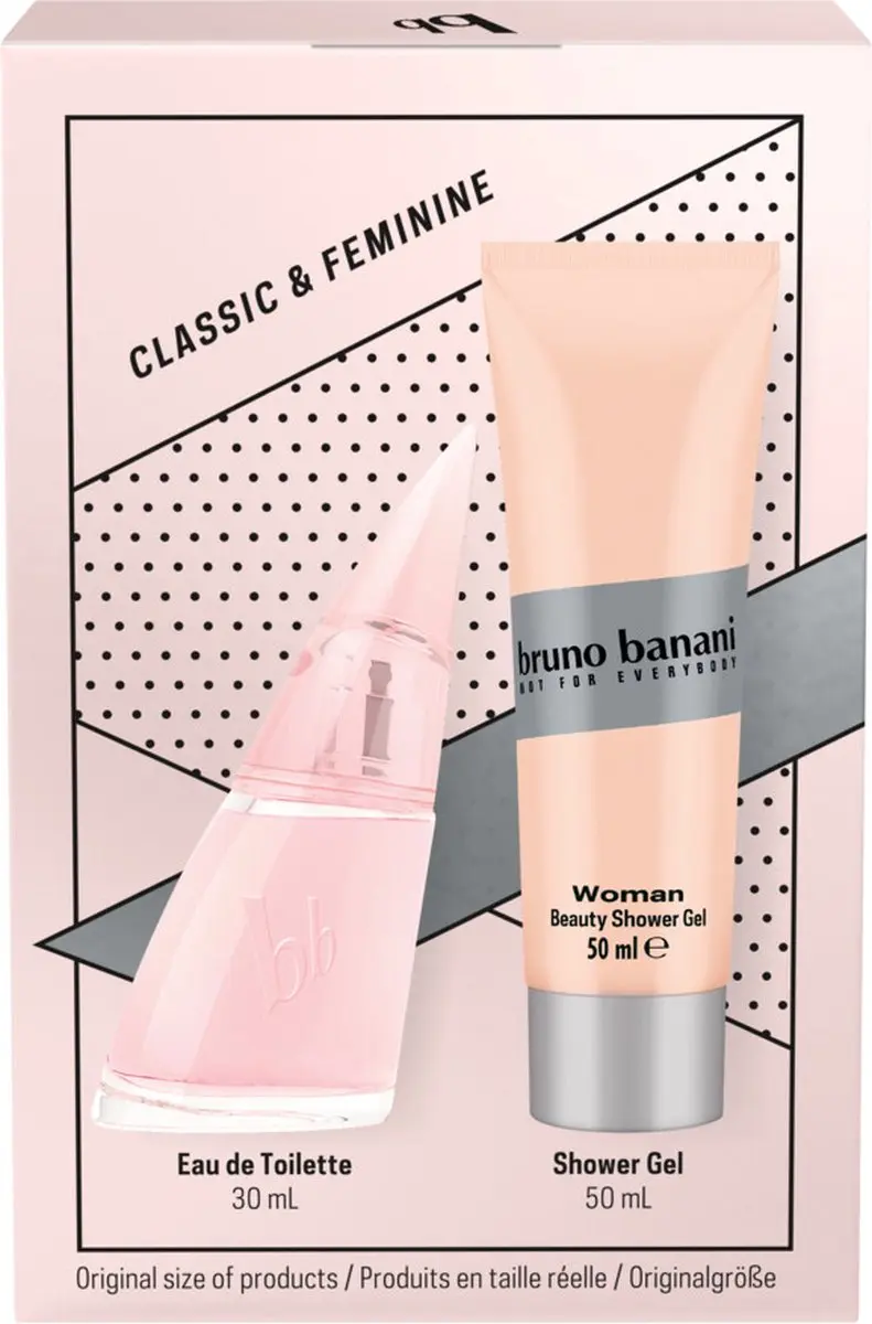 Bruno Banani Woman Geschenkset - Eau de Toilette 30ml + Showergel 50ml
