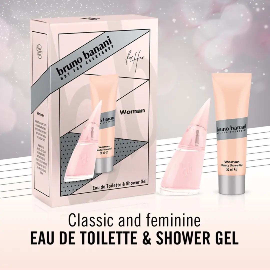 Bruno Banani Woman Geschenkset - Eau de Toilette 30ml + Showergel 50ml