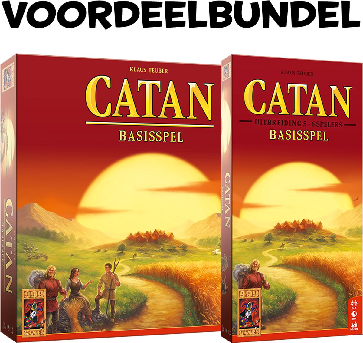 999 Games - Catan Voordeelbundel! Basis + Uitbreiding 5/6 bundel