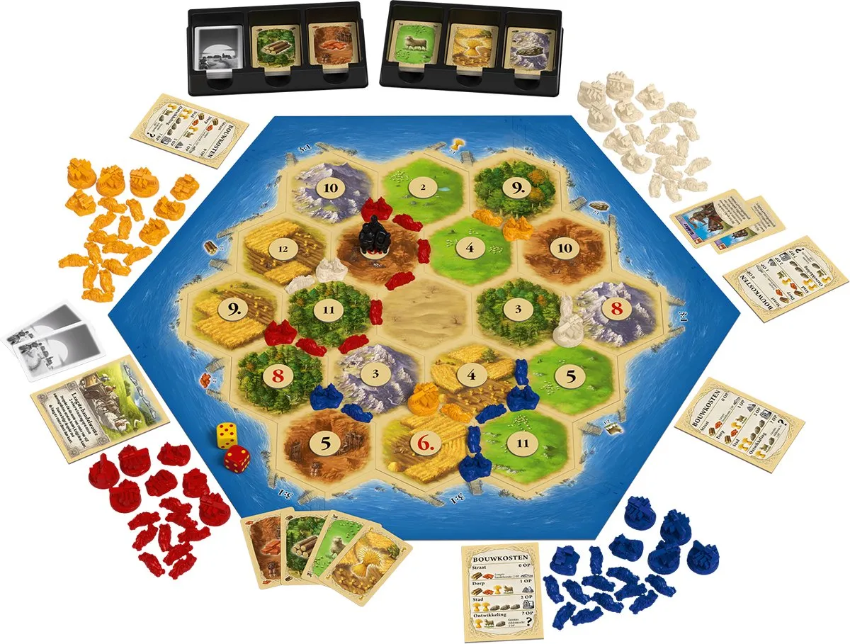 999 Games Catan Voordeelbundel Basis + Uitbreiding 5/6 - 2-6 Spelers