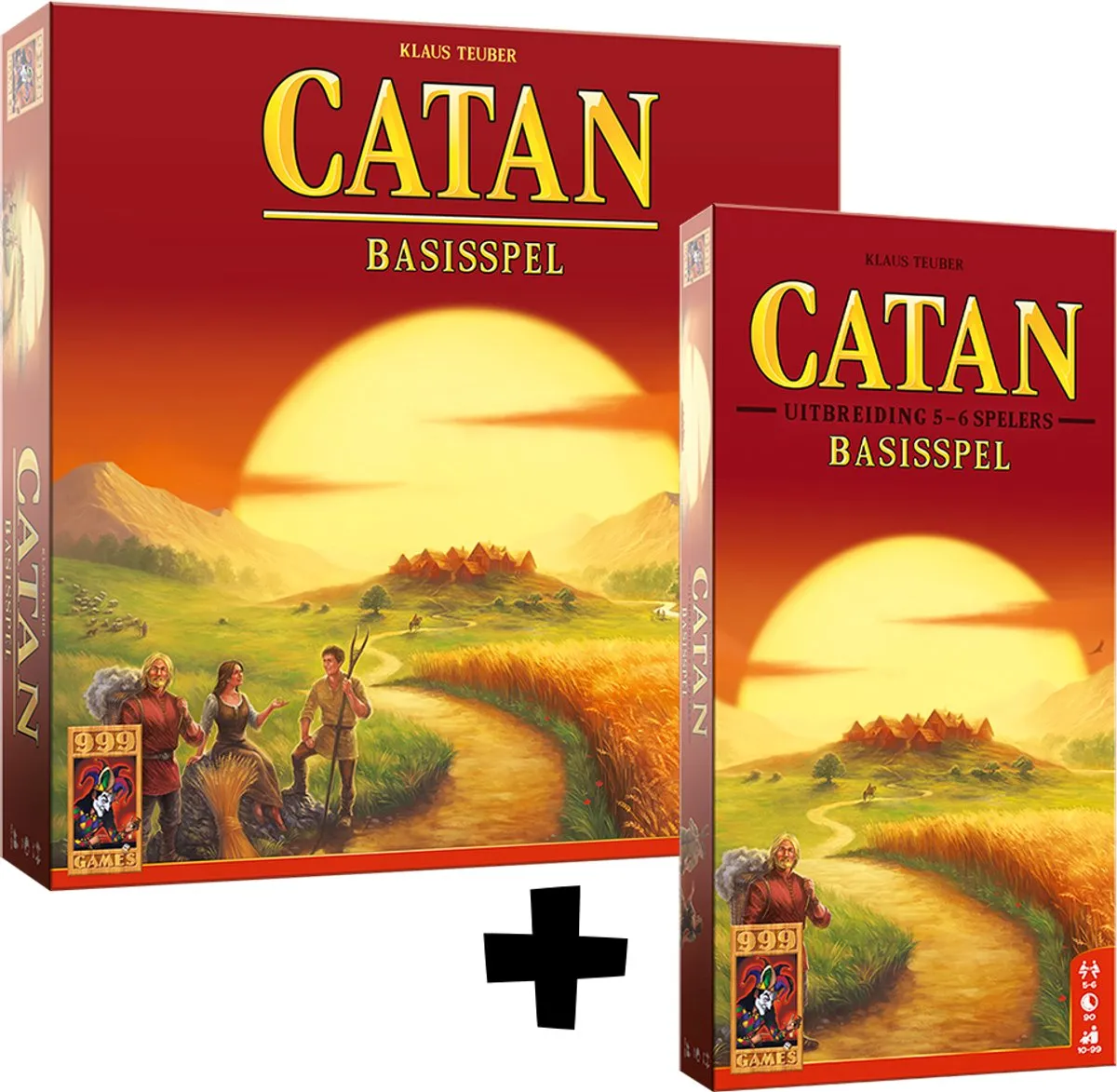999 Games Catan Voordeelbundel Basis + Uitbreiding 5/6 - 2-6 Spelers