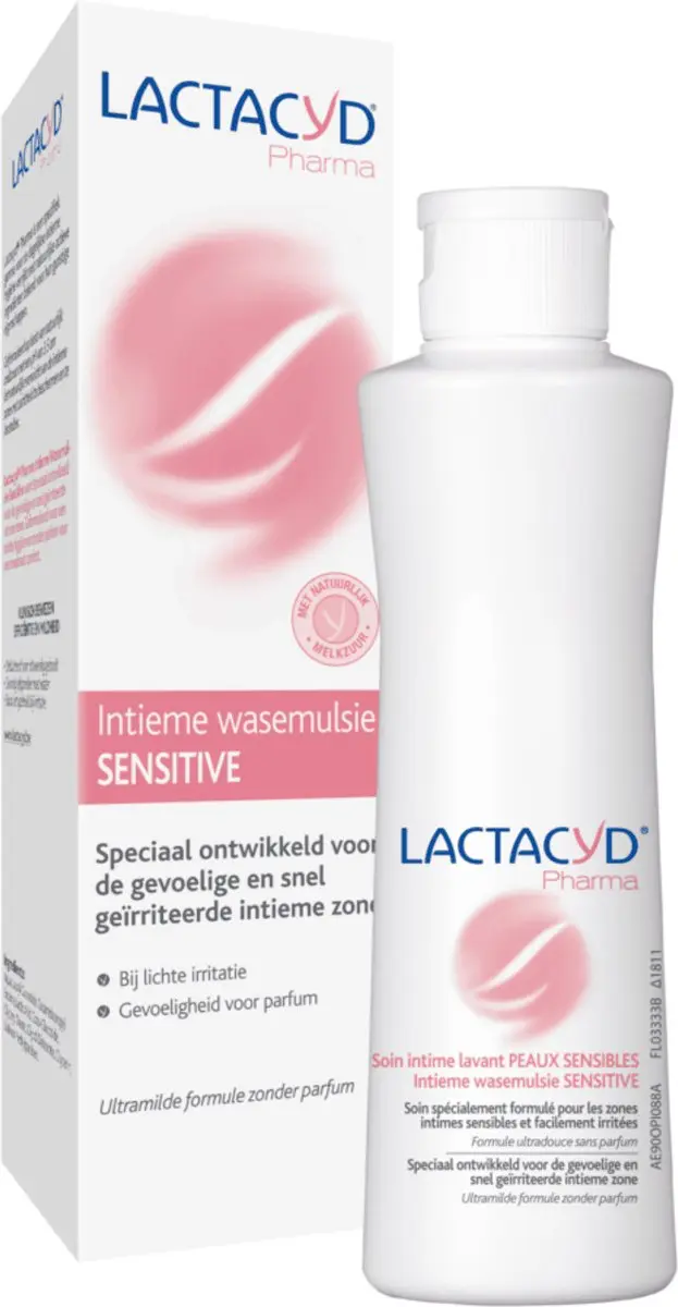 Lactacyd Gevoelige Huid Intieme Hygiënegels 250ml