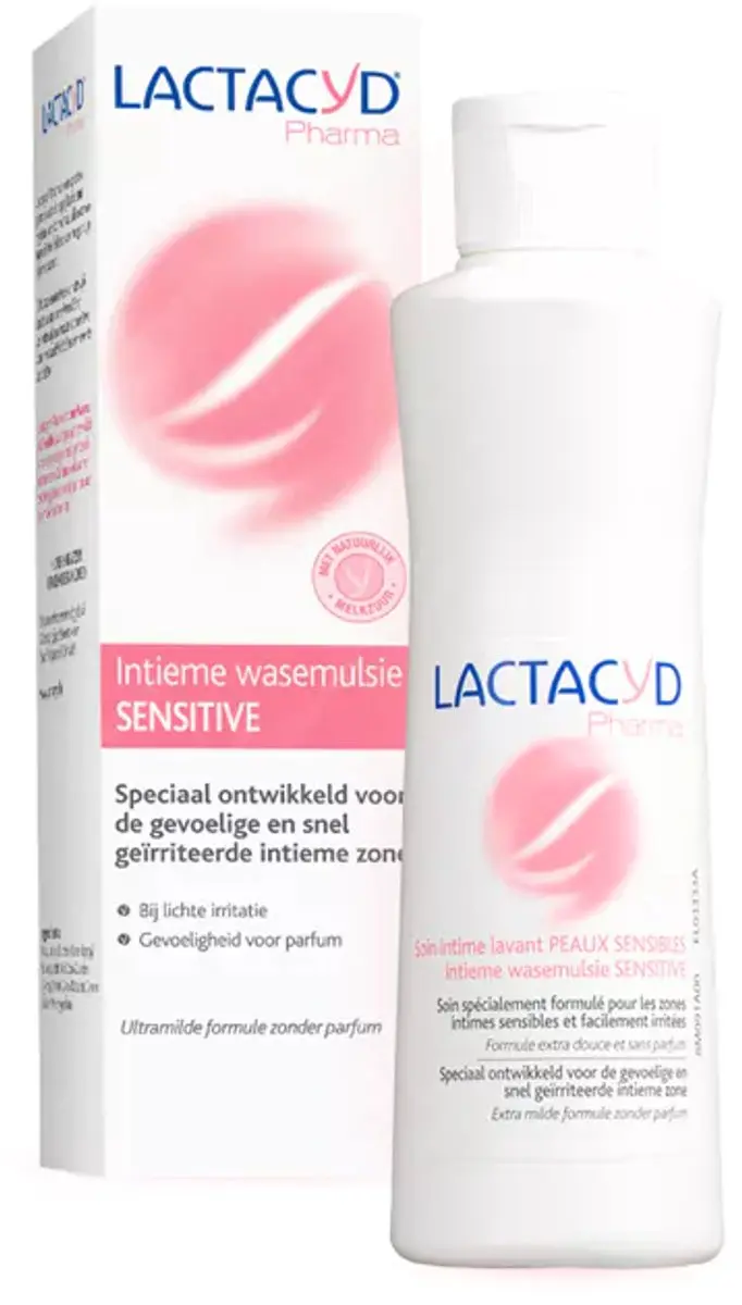Lactacyd Gevoelige Huid Intieme Hygiënegels 250ml