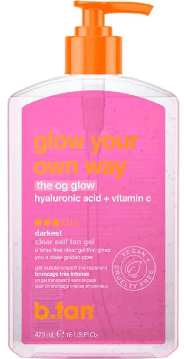 b.tan Glow Your Own Way Self Tan Gel 437ml