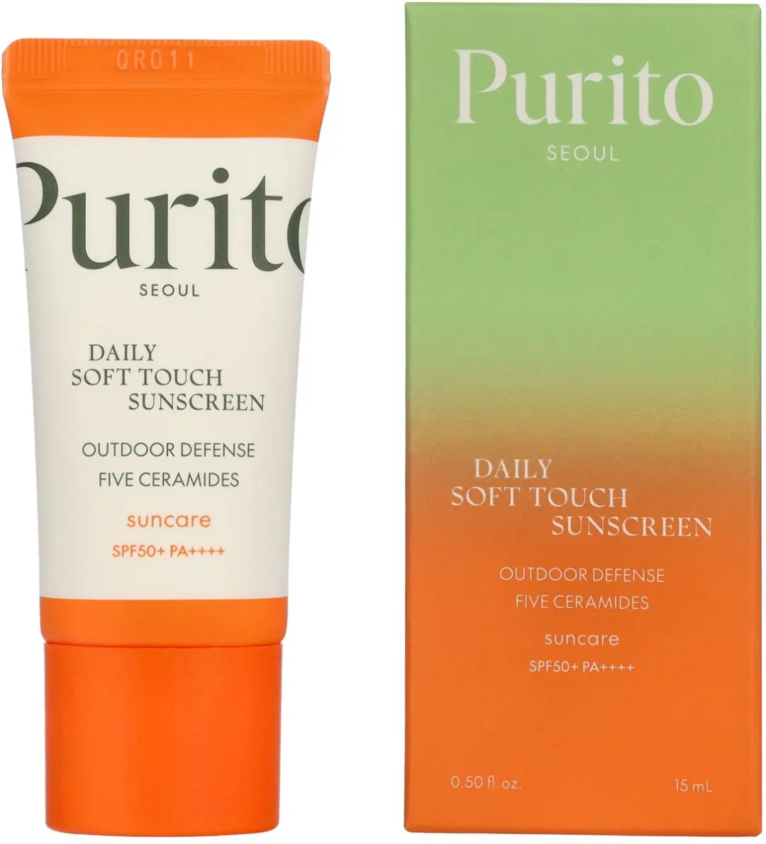 Purito Daily Soft Touch Sunscreen SPF 50+ 15ml