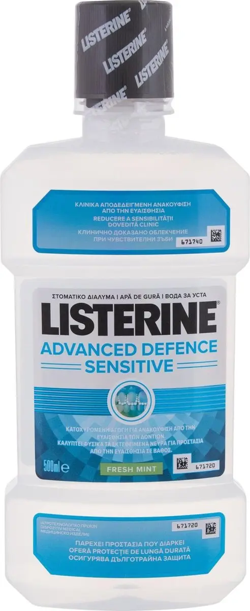 Listerine Advanced Defence Sensitive Mondwater 500ml