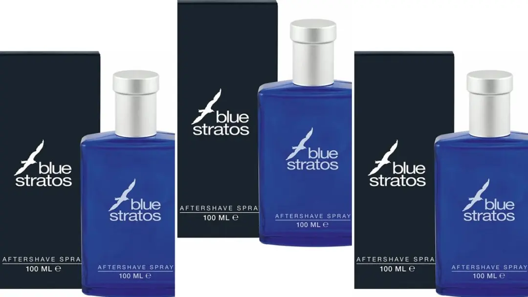 Blue Stratos Aftershave Spray 3x100ml