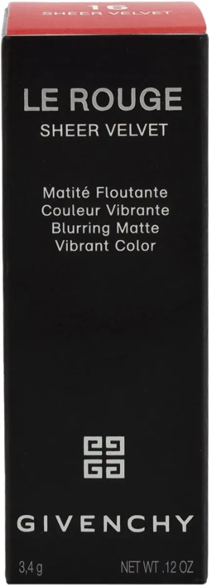 Givenchy Le Rouge Sheer Velvet N16 Nude Boisé - 3.4g