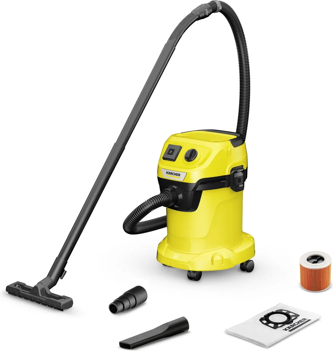 Kärcher WD 3 P V-17/4/20 Nat- en Droogzuiger 1000W