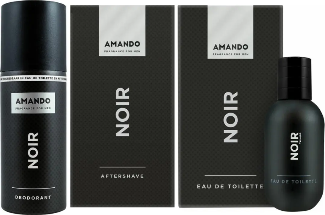 Amando Noir Heren Cadeauset