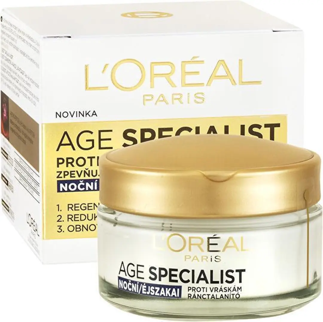 L'Oréal Paris Night Wrinkle Cream Age 45+ 50ml