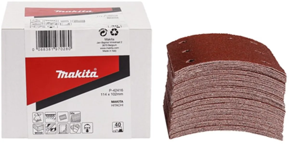 Makita Schuurvel P-42438 K80 114x102mm