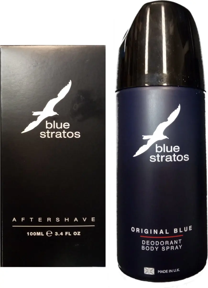 Blue Stratos After Shave 100 ml & Deo Spray