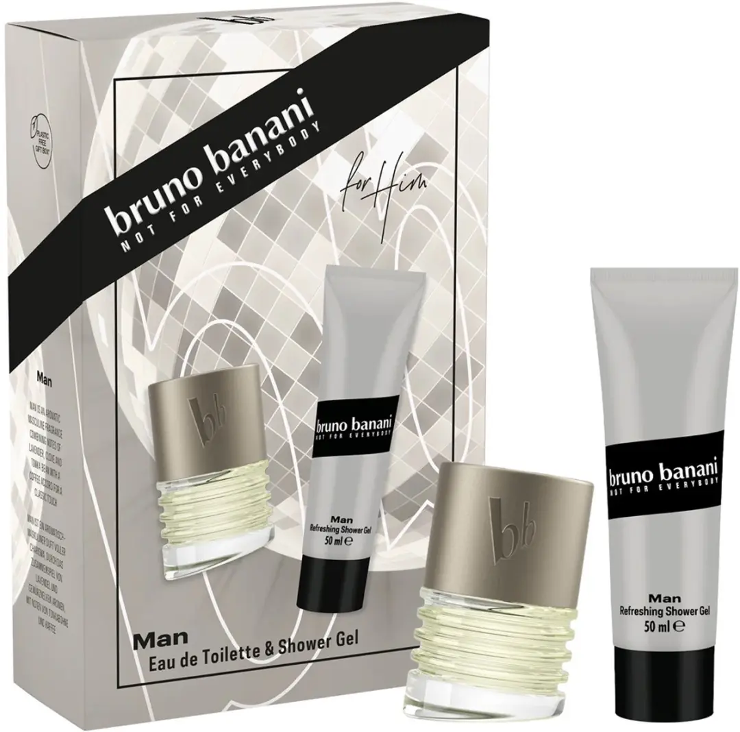 Bruno Banani Man Eau de Toilette 30ml & Douchgel 50ml