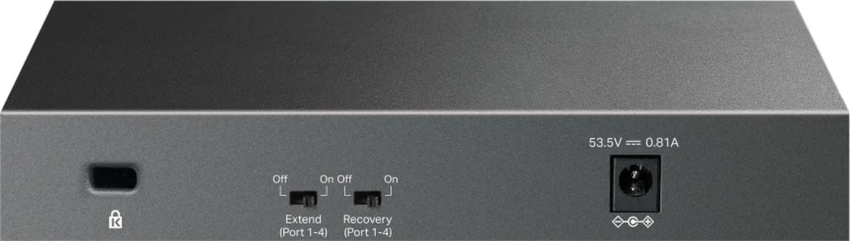 TP-Link LiteWave LS106LP Netwerkswitch - 6 PoE-poorten - 1.2 Gbps