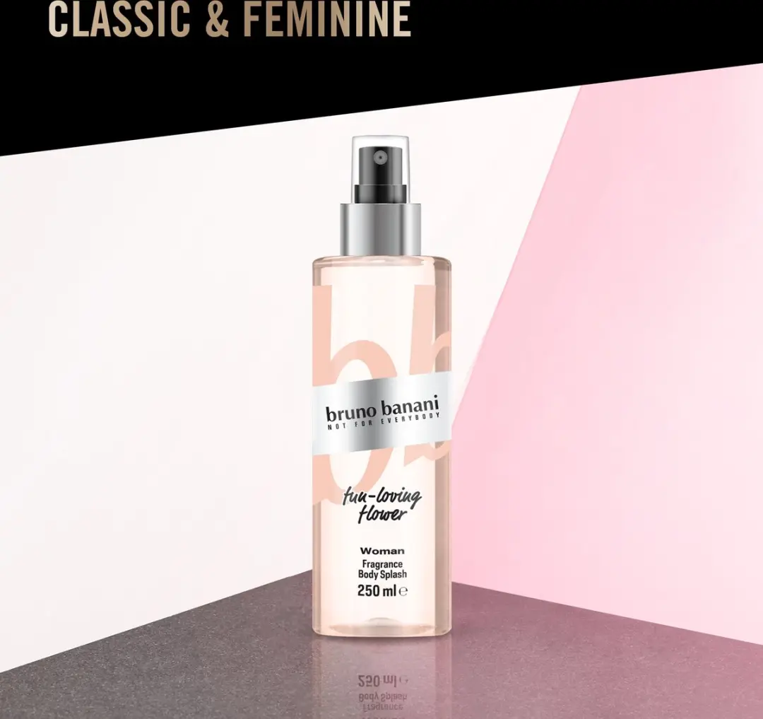 Bruno Banani Fun-Loving Flower Woman Lichaamsspray 250ml - afbeelding 6 van 6