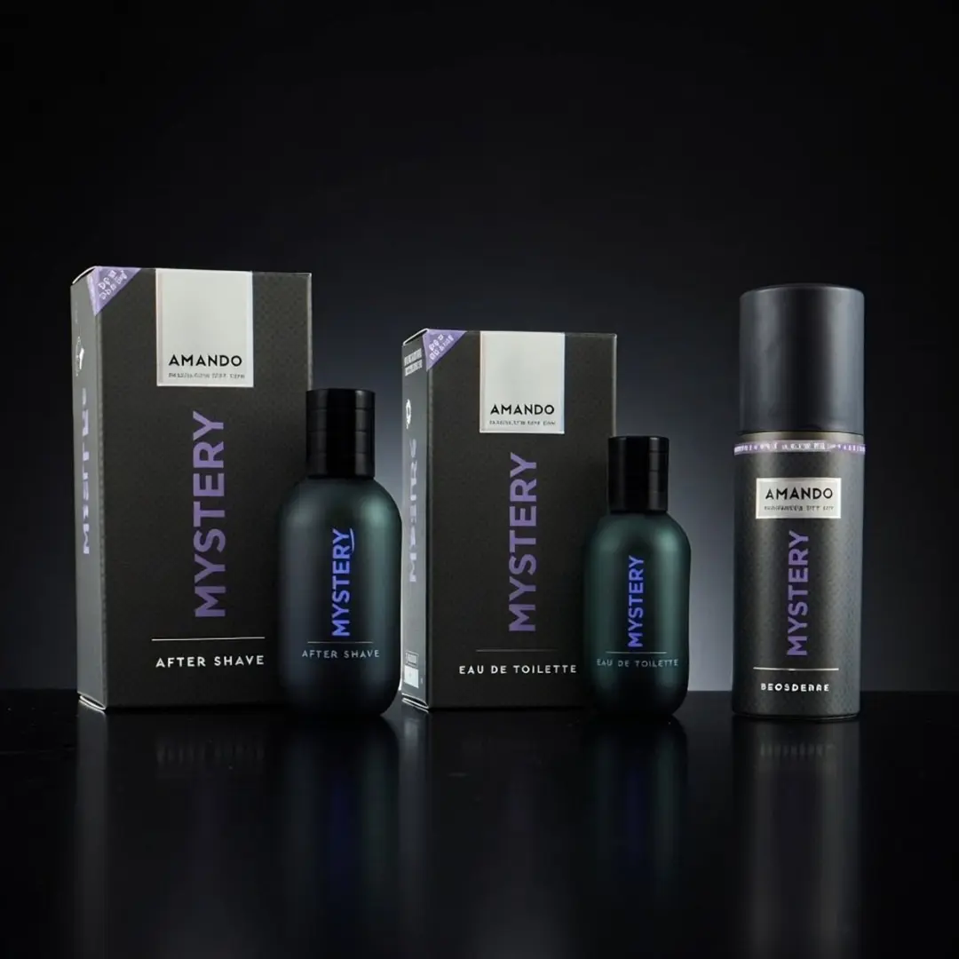 Amando Mystery Set - Aftershave 100ml, EdT 50ml & Deo 150ml