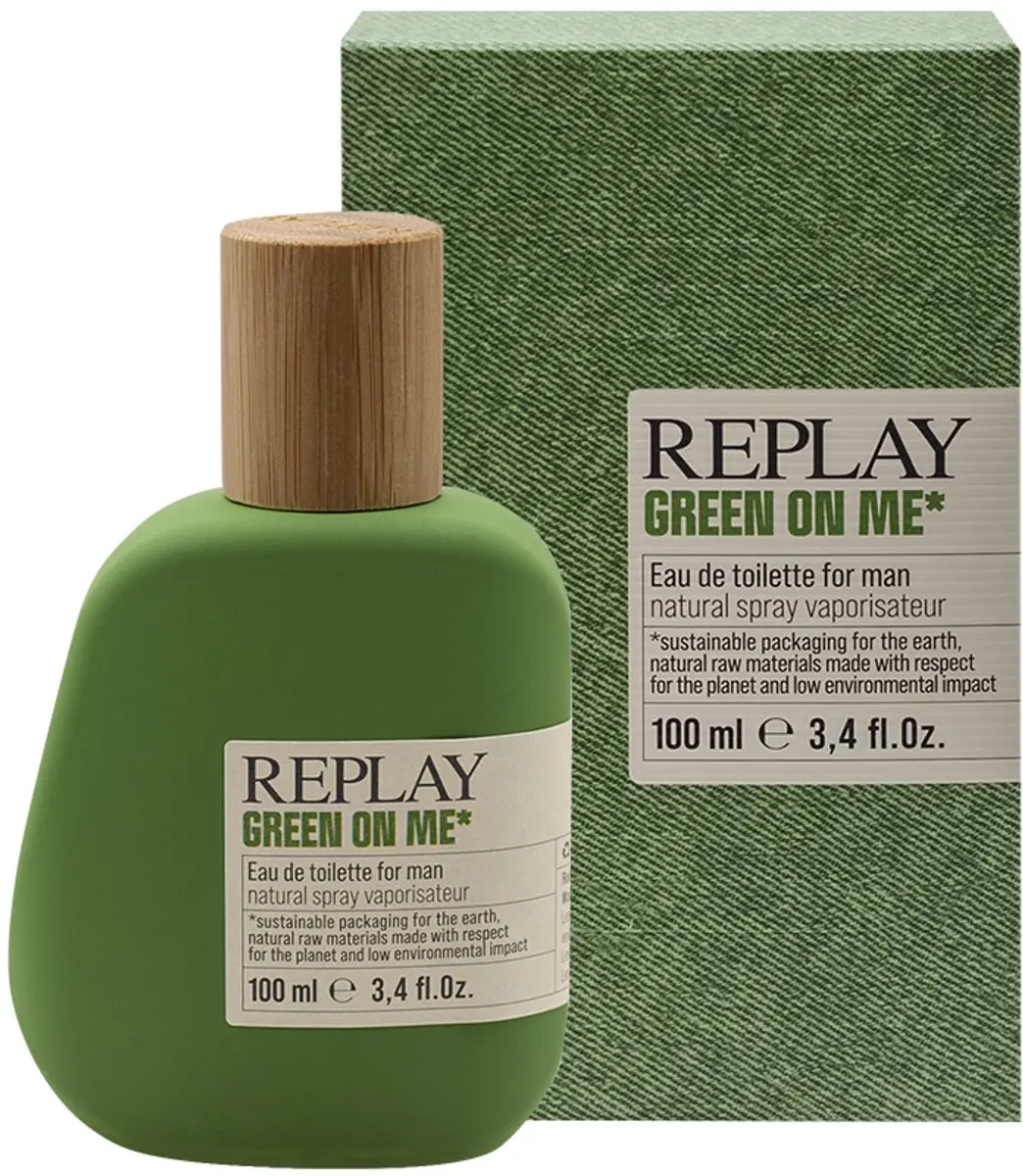 Replay Green On Me EDTV 100ml