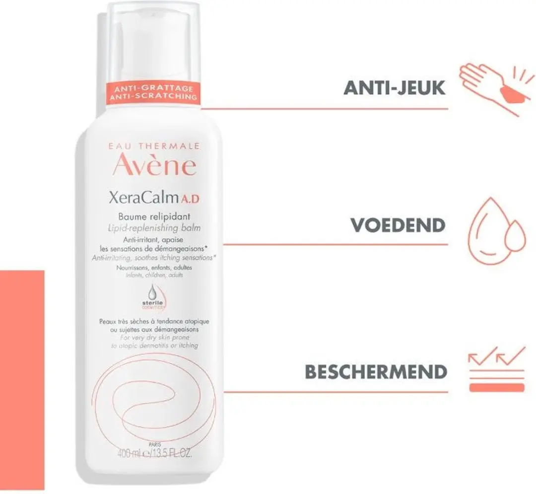 Avène XeraCalm A.D Balsem 400ml - afbeelding 6 van 6