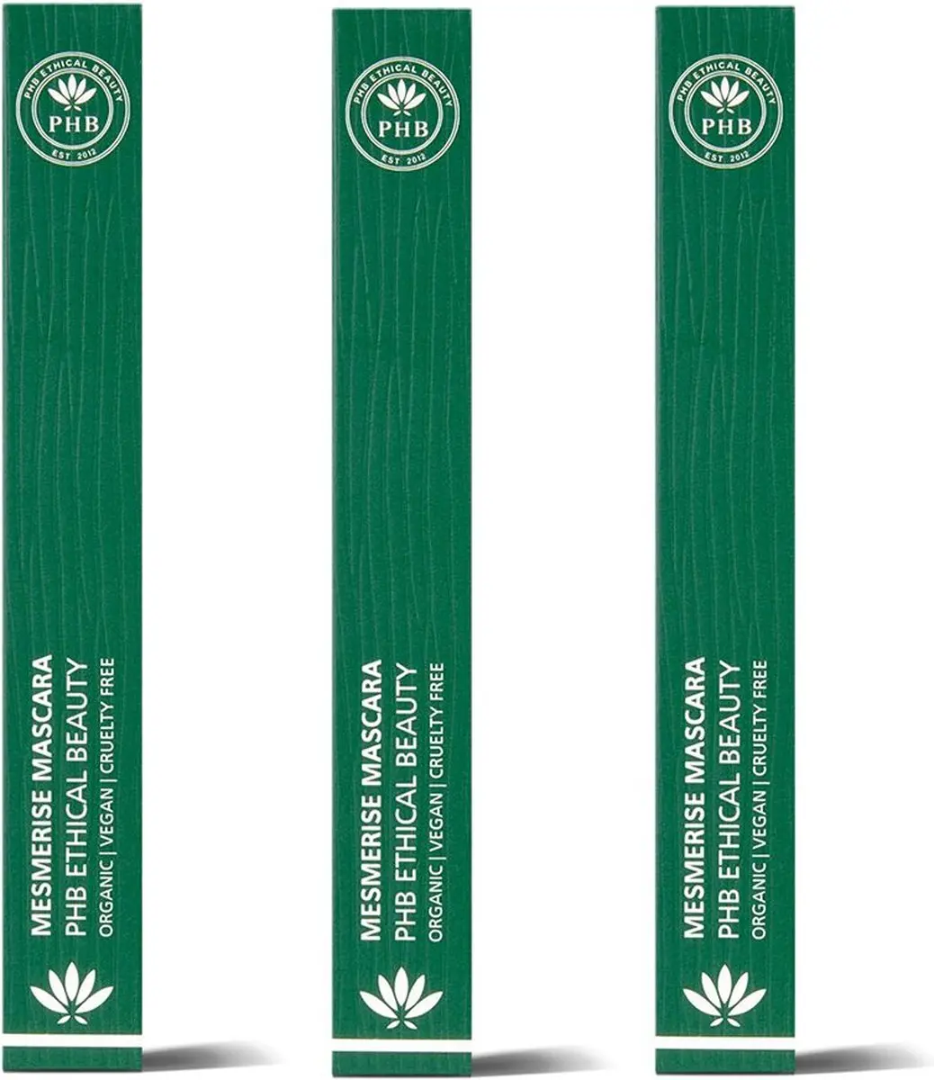 PHB Ethical Beauty Mascara Mesmerise Brown - 3 Stuks