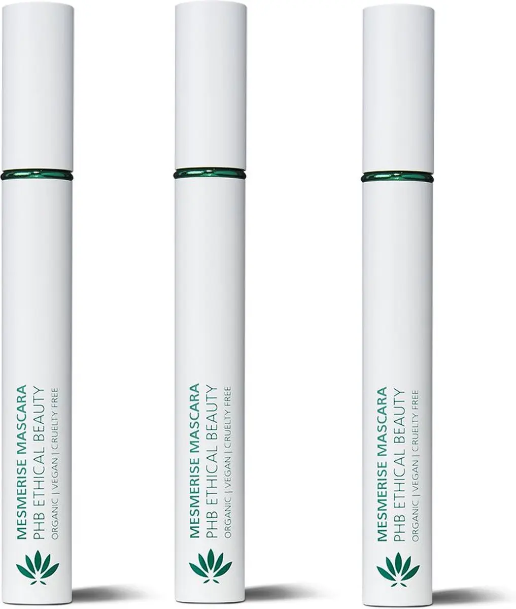 PHB Ethical Beauty Mascara Mesmerise Brown - 3 Stuks