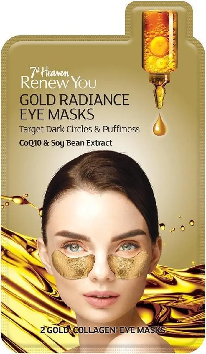 Montagne Jeunesse 7th Heaven Renew You Gold Radiance Oogmaskers