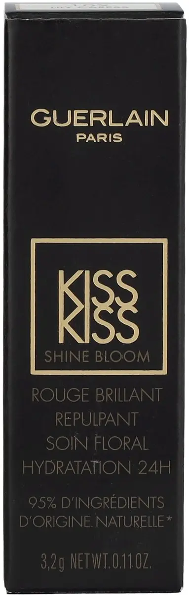 Guerlain KissKiss Shine Bloom Lipstick 109 Lily Caress - 3.2g