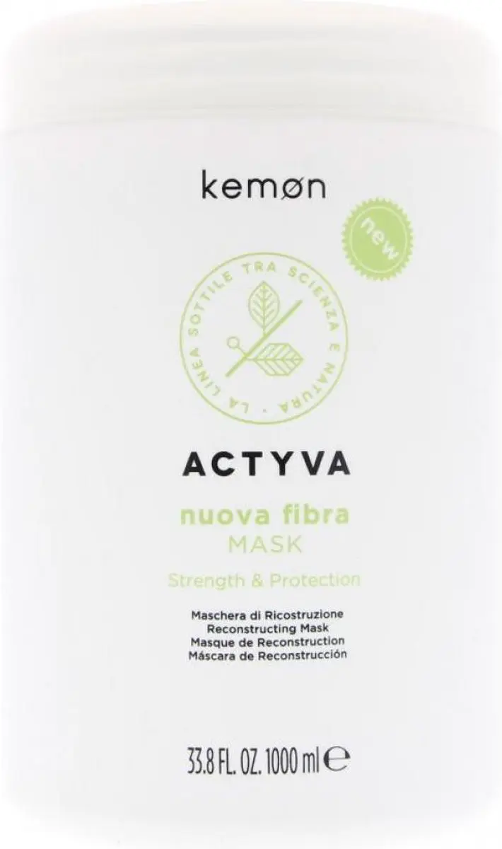 Kemon Actyva Nuova Fibra Mask 1000ml - afbeelding 6 van 6