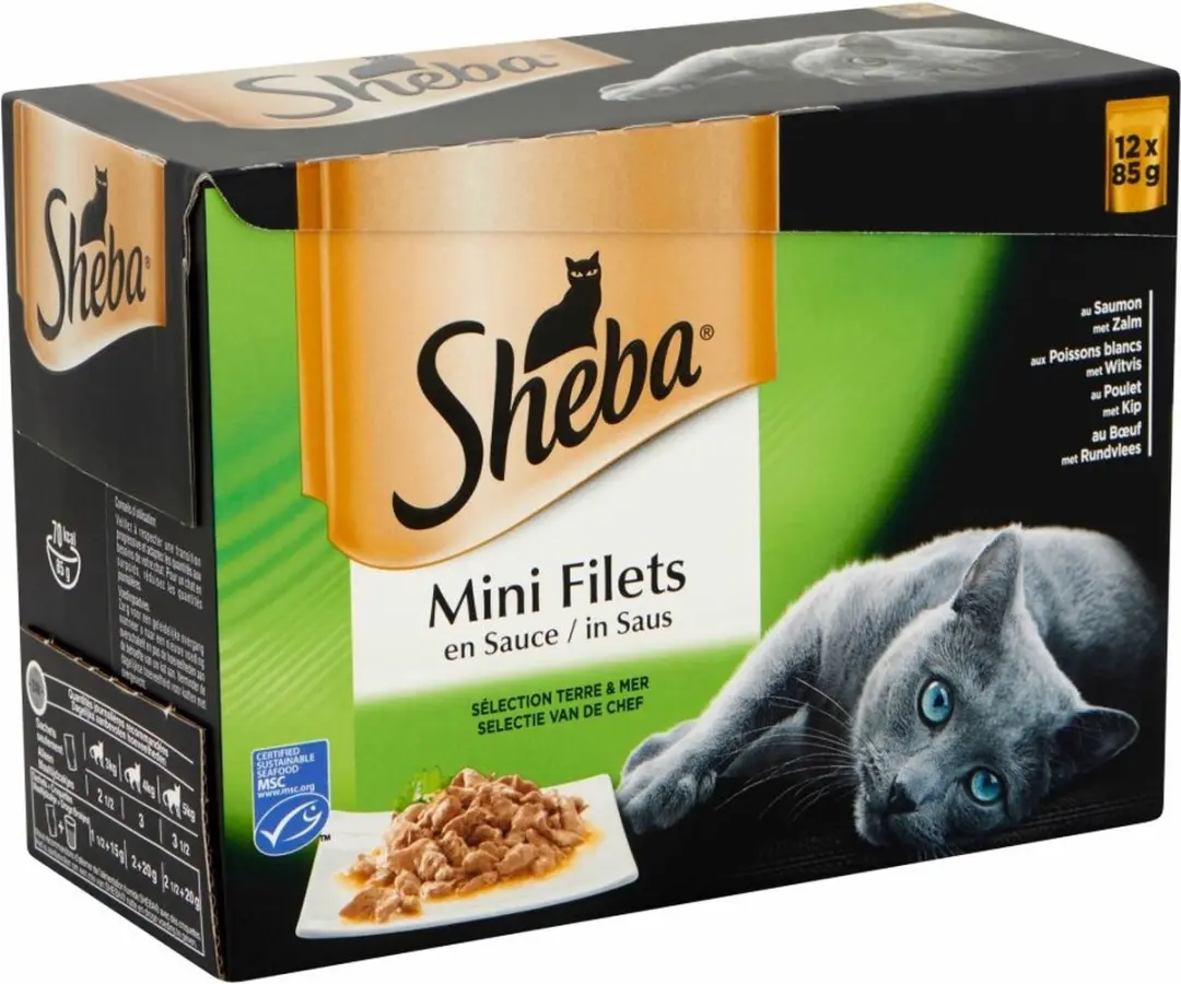 Sheba Mini Filets Selectie van de Chef
