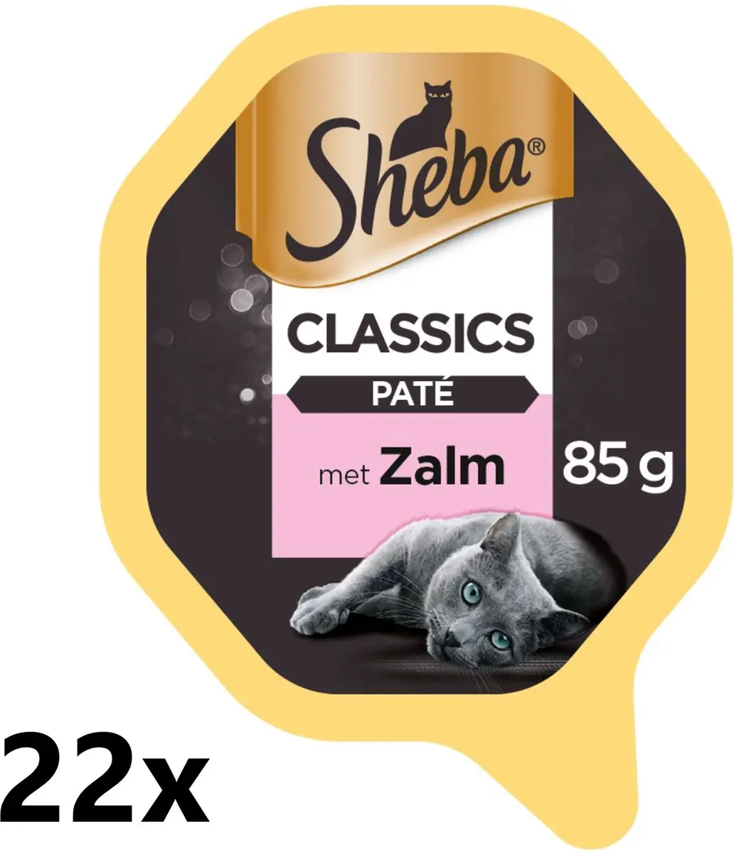 Sheba Alu Classics Zalm Kattenvoer