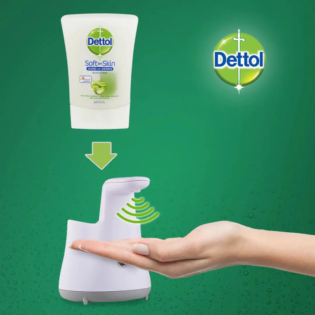 Dettol Aloe Vera Bezdotykový Dávkovač 250ml
