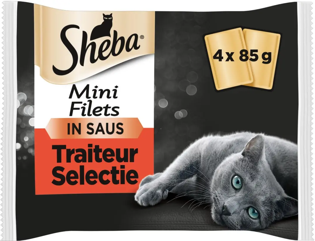Sheba Multi-Pack Mini Filets Traiteur Kattenvoer
