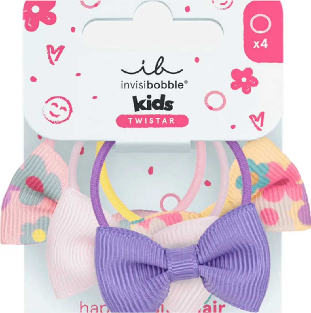 Invisibobble Bow Wow Krabhaarband - 4 Stuks - Multicolor