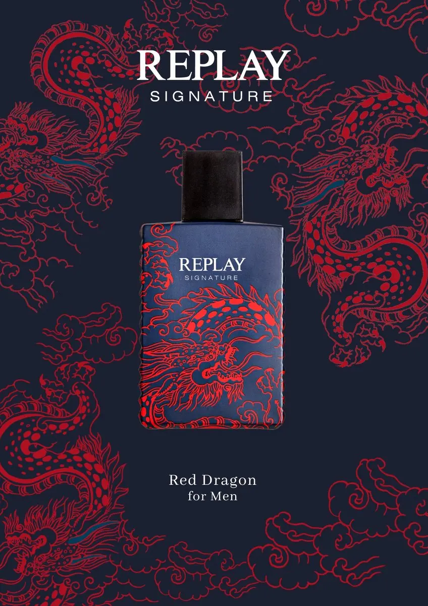 Replay Signature Red Dragon Eau de Toilette 30ml