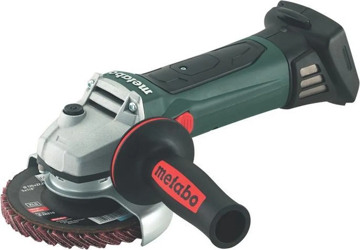 Metabo W 18 LTX 125 Haakse Slijpmachine