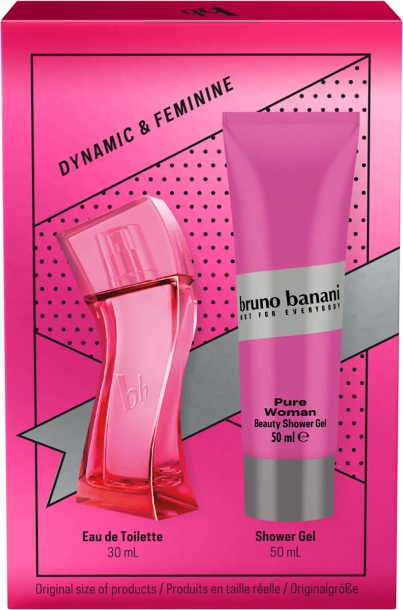 Bruno Banani Pure Woman Geschenkset - 80ml