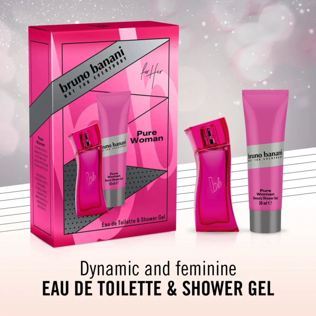 Bruno Banani Pure Woman Geschenkset - 80ml