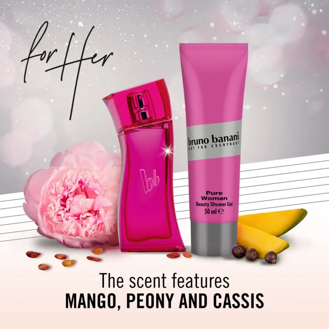Bruno Banani Pure Woman Geschenkset - 80ml