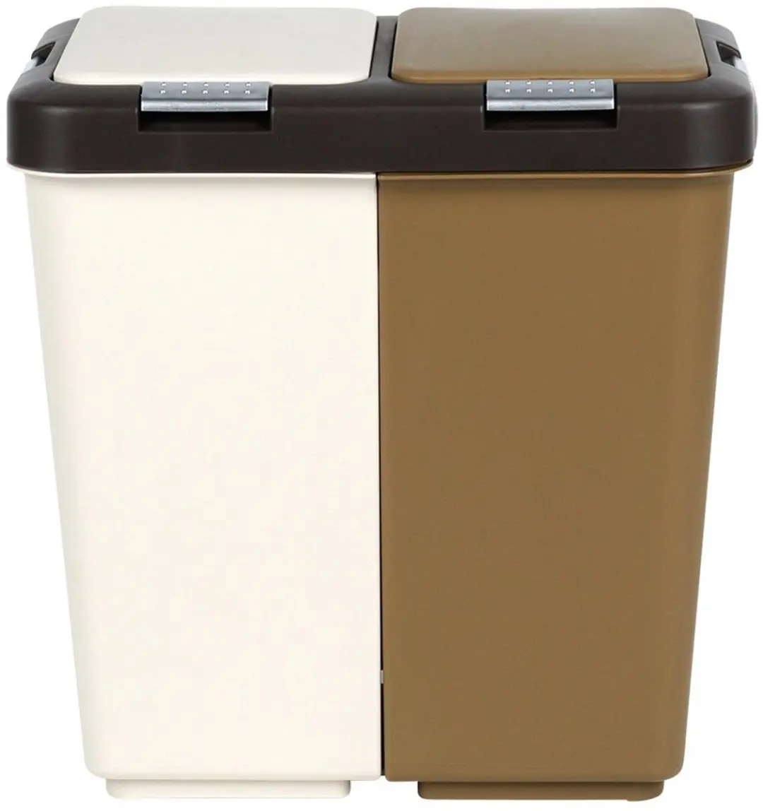Orion Dubbele Afvalbak 2x10L - Multicolor