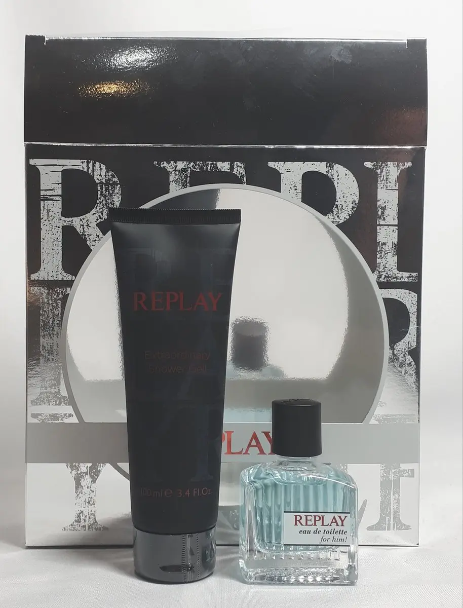 Replay For Him Eau de Toilette Douchegel Set - 130ml