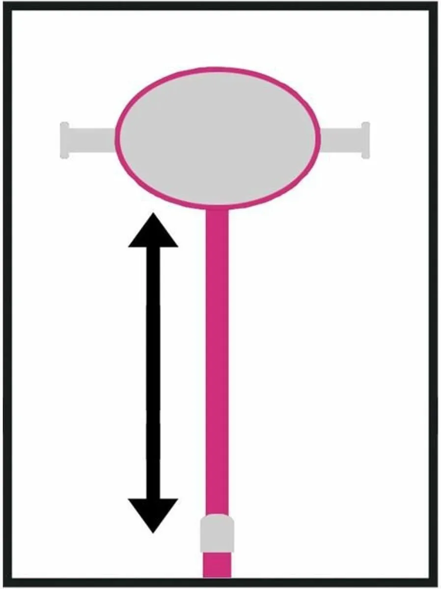 Barbie Inklapbare Step - 125mm - Roze/Wit - afbeelding 6 van 6
