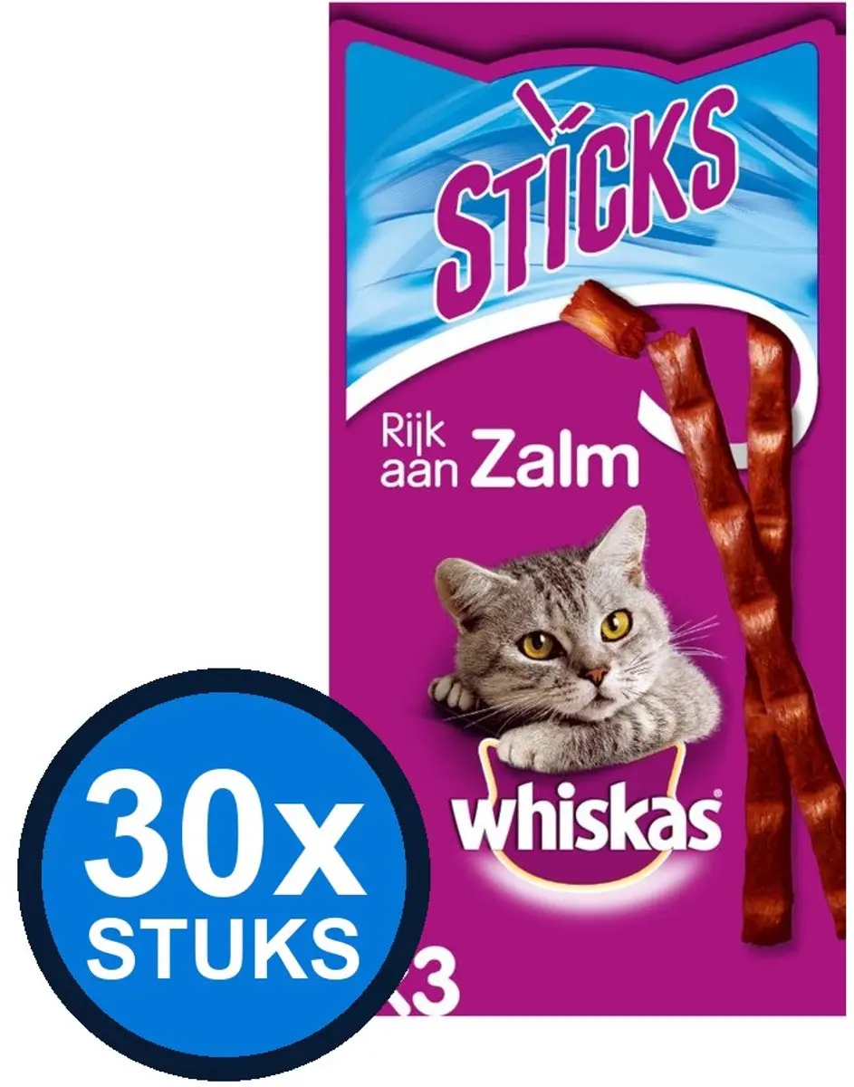 Whiskas Catsticks Zalm Katten Snacks