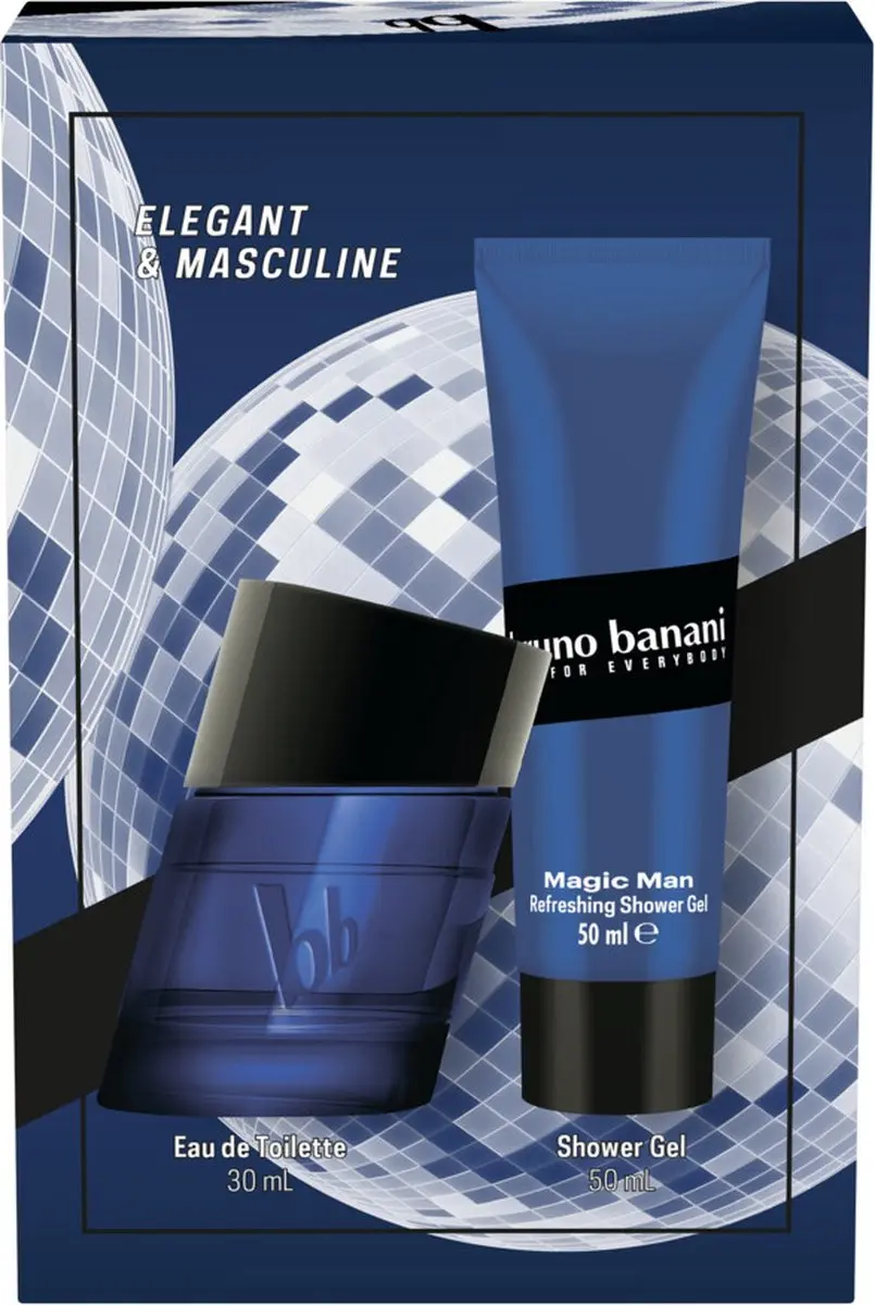 Bruno Banani Magic Man Geschenkset - 50ml