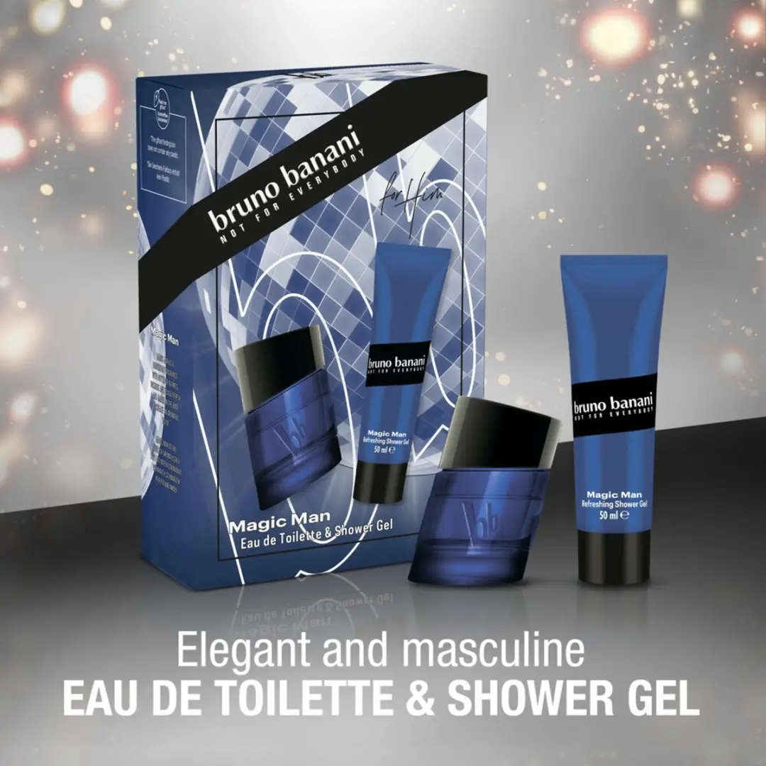 Bruno Banani Magic Man Geschenkset - 50ml