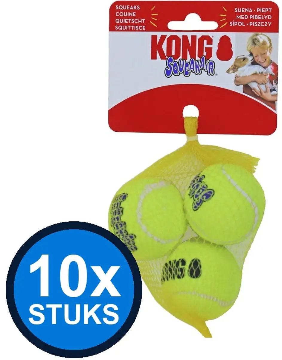 KONG Air Squeakair Tennisballen