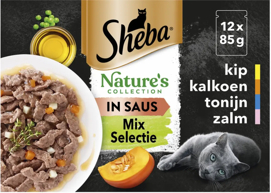 Sheba Nature's Collection Natvoer Mix Selectie