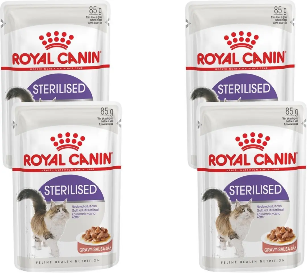 Royal Canin Sterilised Gravy Nat Kattenvoer - 48x85g