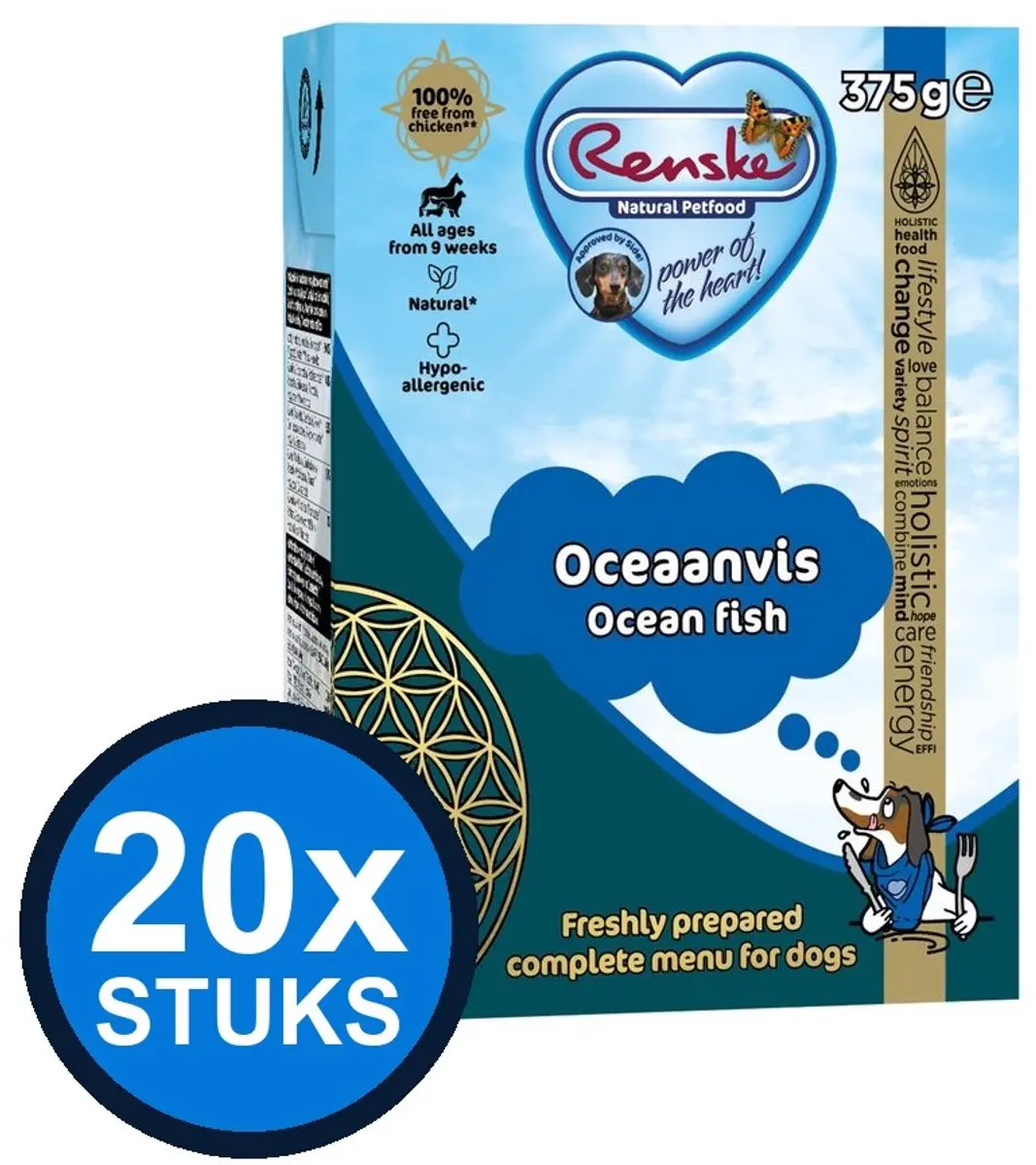 Renske Vers Oceaanvis Natvoer Tetra 375g