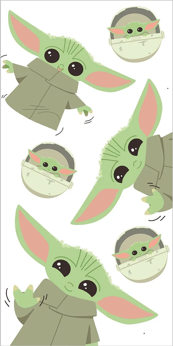 Star Wars Baby Yoda Strandlaken 70x140cm
